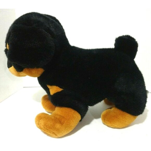 Peek a Boo Toys Plush Rottweiler Dog 15" - Picture 2 of 7
